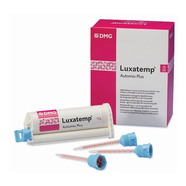 DMG Luxatemp Plus Automix A3.5 - пластмасса для временных коронок и мостов (1 картр. 4:1 * 76 г)