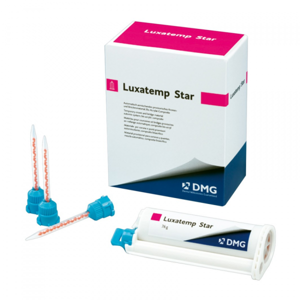 DMG Luxatemp Star Automix B1 - пластмасса для временных коронок и мостов (1 картр. 4:1 * 76 г)