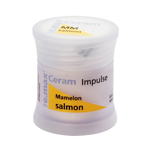 Ivoclar IPS e.max Ceram Impulse Mamelon желто-оранжевый - безметалловая керамика, импульная мамелоновая масса (20 г)