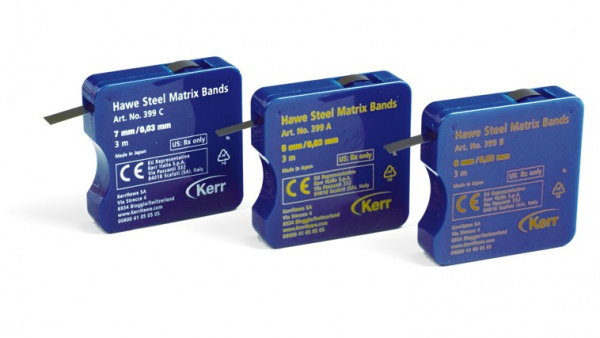 Kerr Steel Matrice Bands - металл. матрицы в рулоне 0,045 мм / 6 мм / 3 м