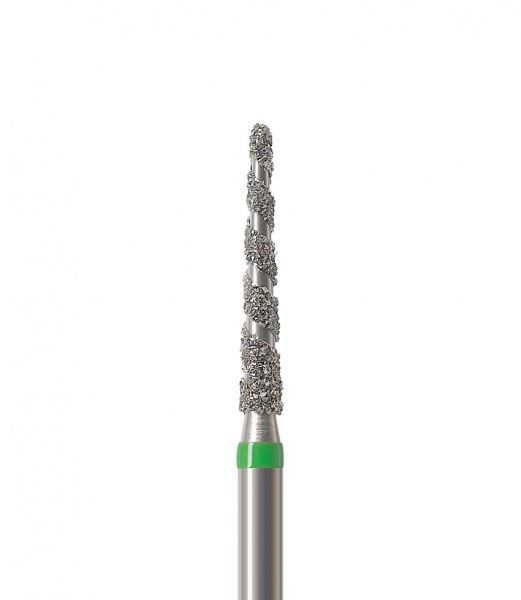 NTI Turbo 879K-012TC-FG - алмазный бор для ТН, торпеда, коническая
