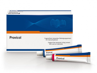 VOCO Provicol - цемент для врем. фиксации (основа 25 г. + кат. 25 г)