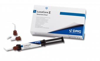 DMG LuxaCore Z Dual Smartmix Светлый опак - комп. мат. двойного отв. для восстан. культи зуба (2 шпр
