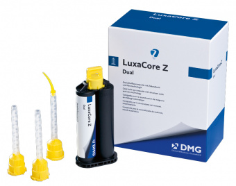 DMG LuxaCore Z Dual Automix Light opaque - комп. мат. двойного отв. для восстан. культи зуба (1 карт