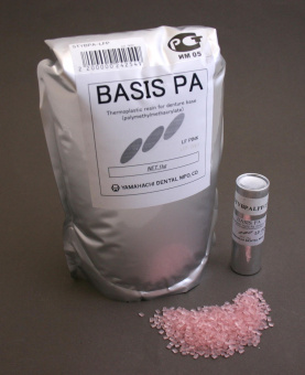 Yamahachi Basis PA базисная пластмасса полиметилакрилатная, в гранулах, LF Pink (100 г)